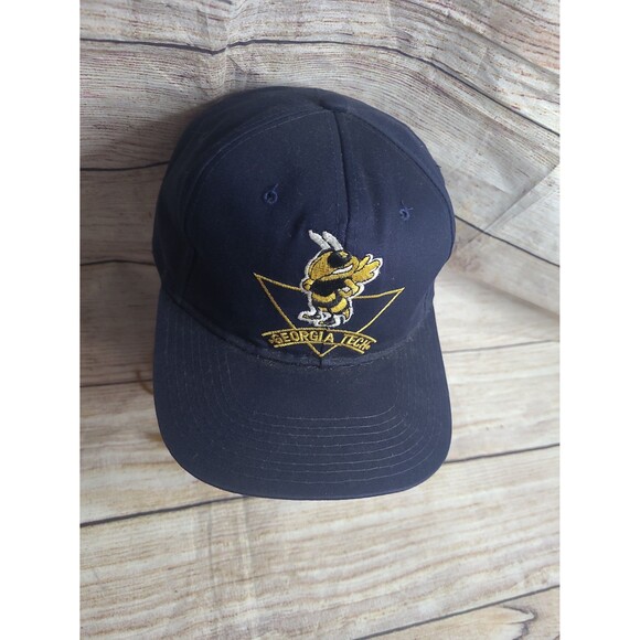 Vintage Georgia Tech Yellow Jackets AJD Snapback - Picture 8 of 11